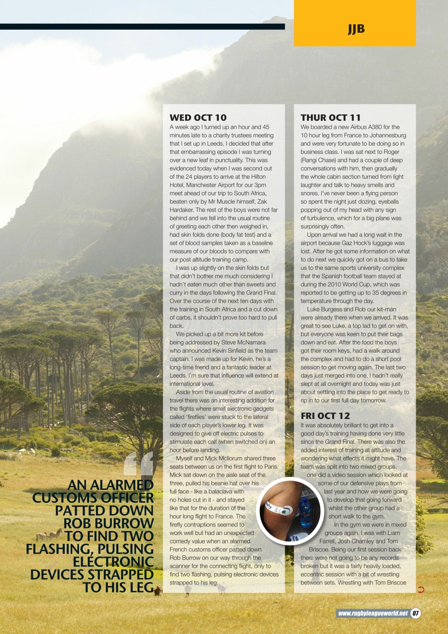 Rugby League World Preview Pages