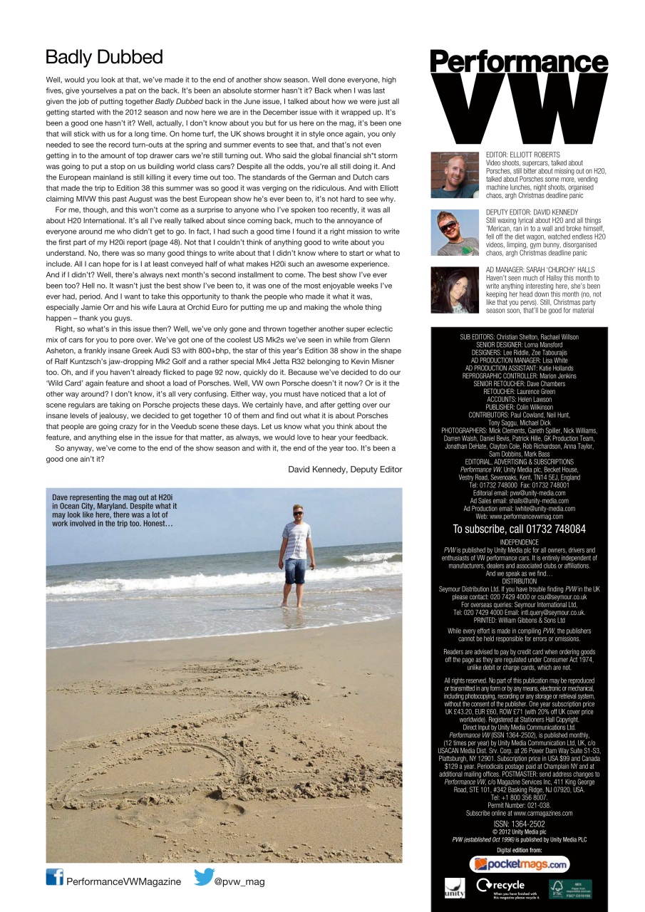 Performance VW Preview Pages