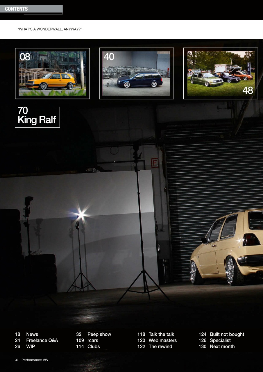 Performance VW Preview Pages