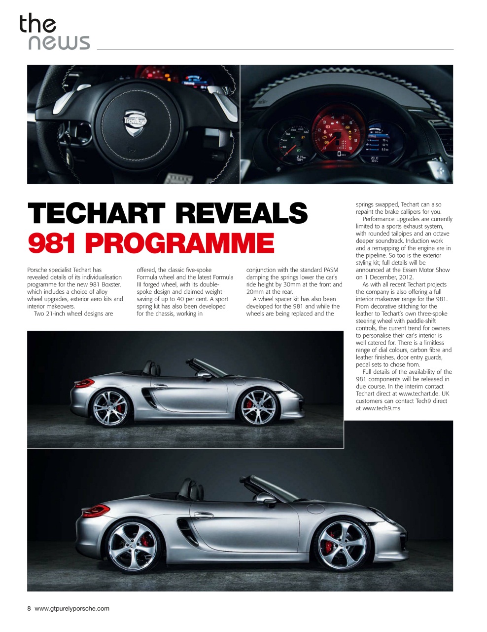 GT Porsche Preview Pages