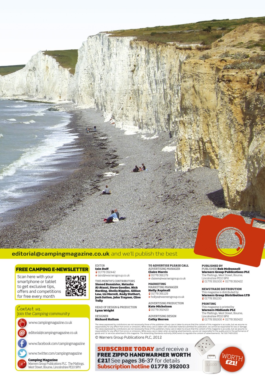 Camping Preview Pages