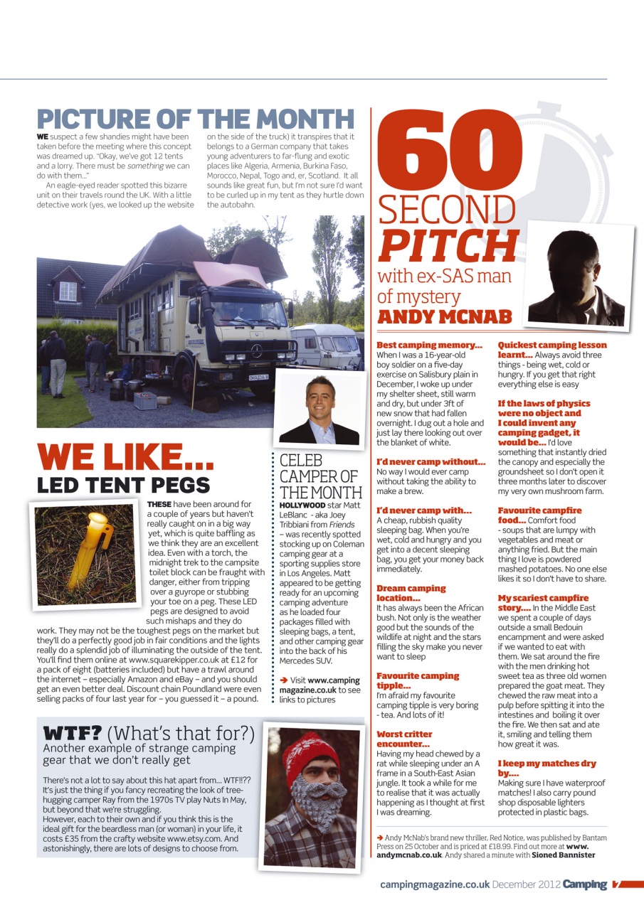 Camping Preview Pages