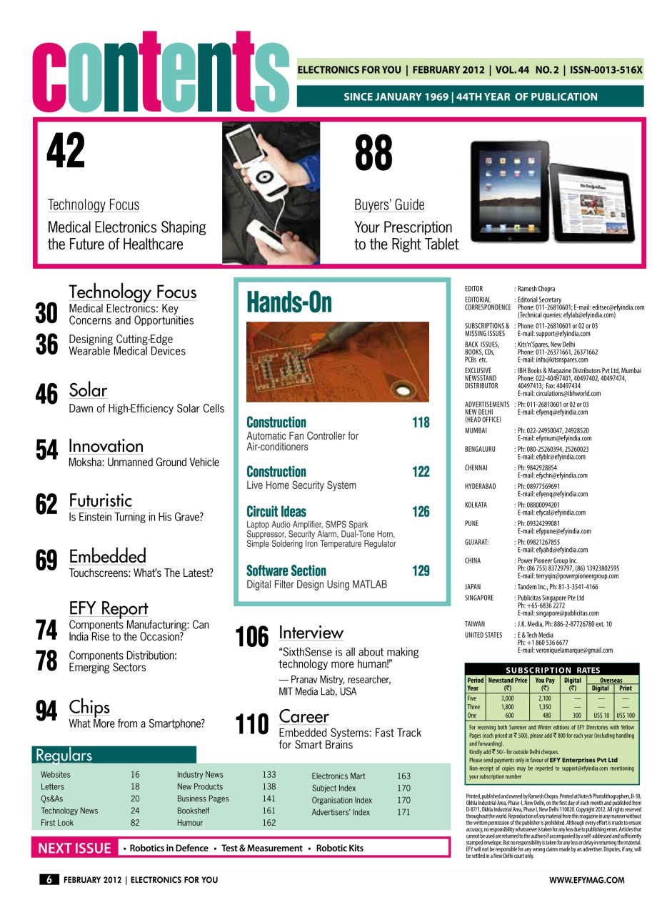 Electronics For You Preview Pages