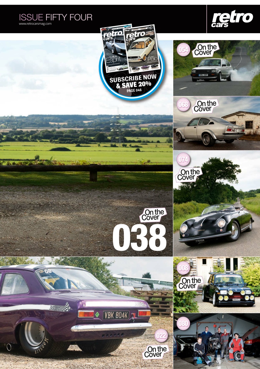 Retro Cars Preview Pages