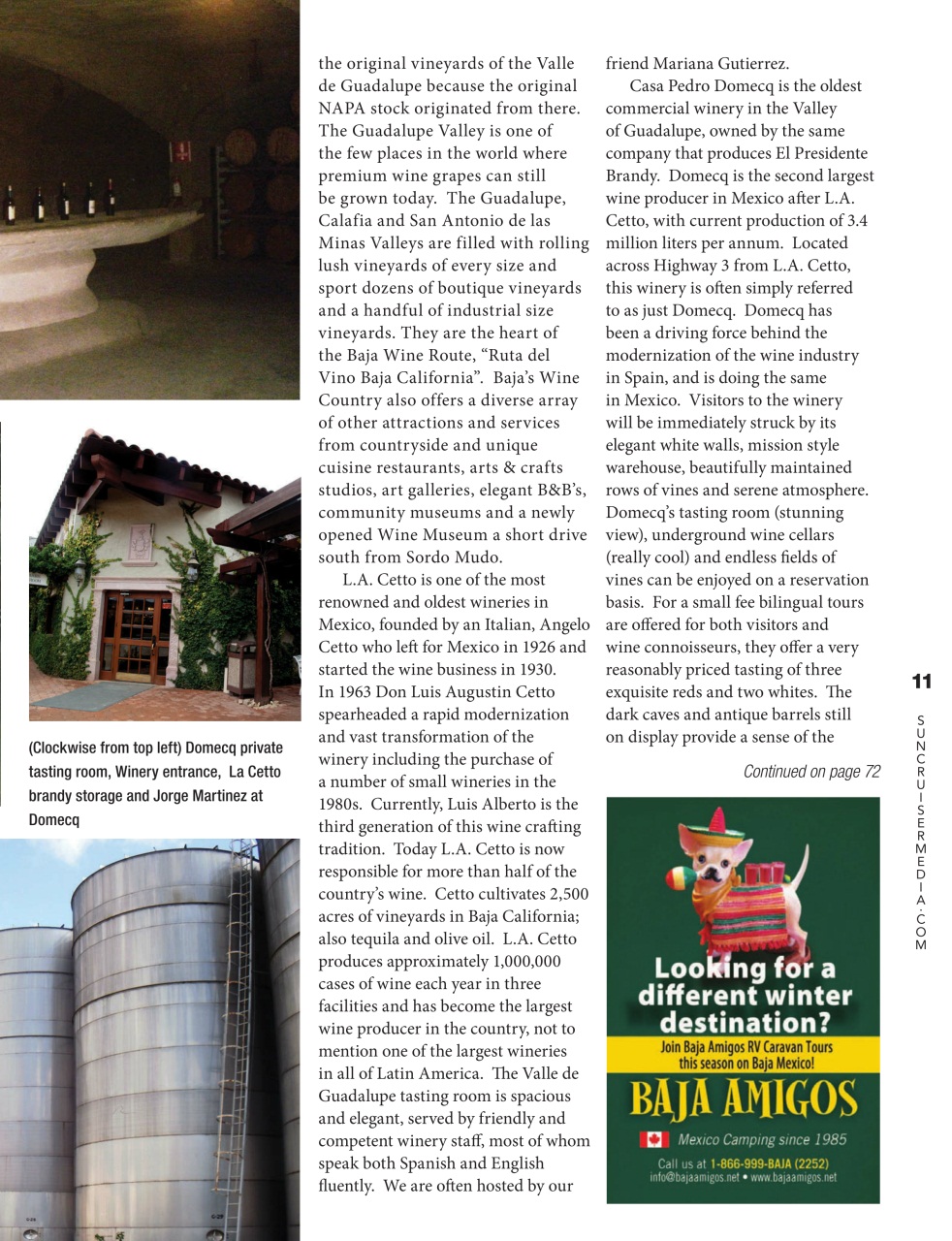 Snowbirds & RV Travelers Preview Pages