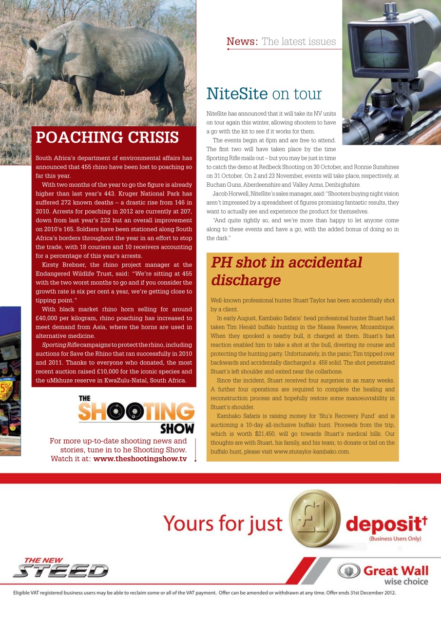 Sporting Rifle Preview Pages