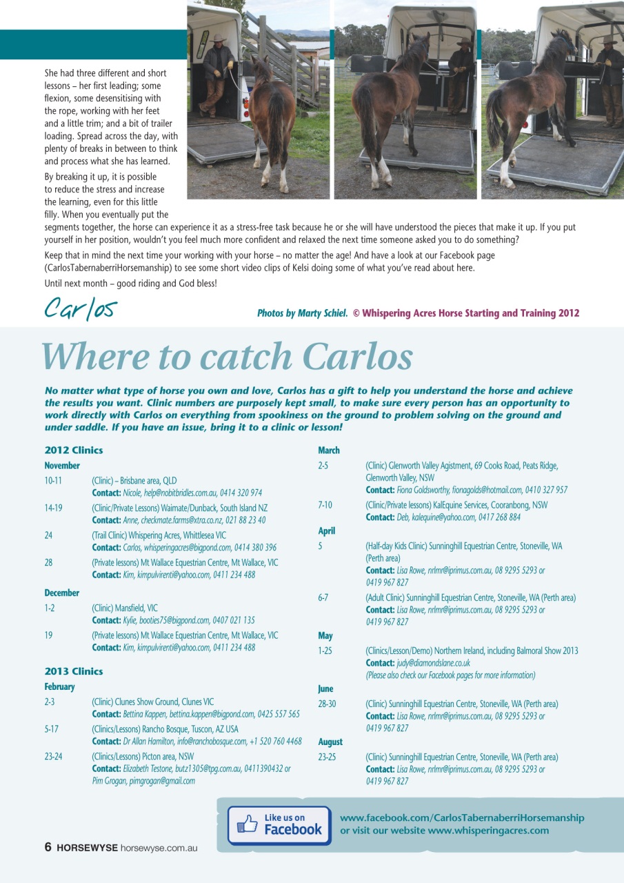 HorseWyse Magazine Preview Pages