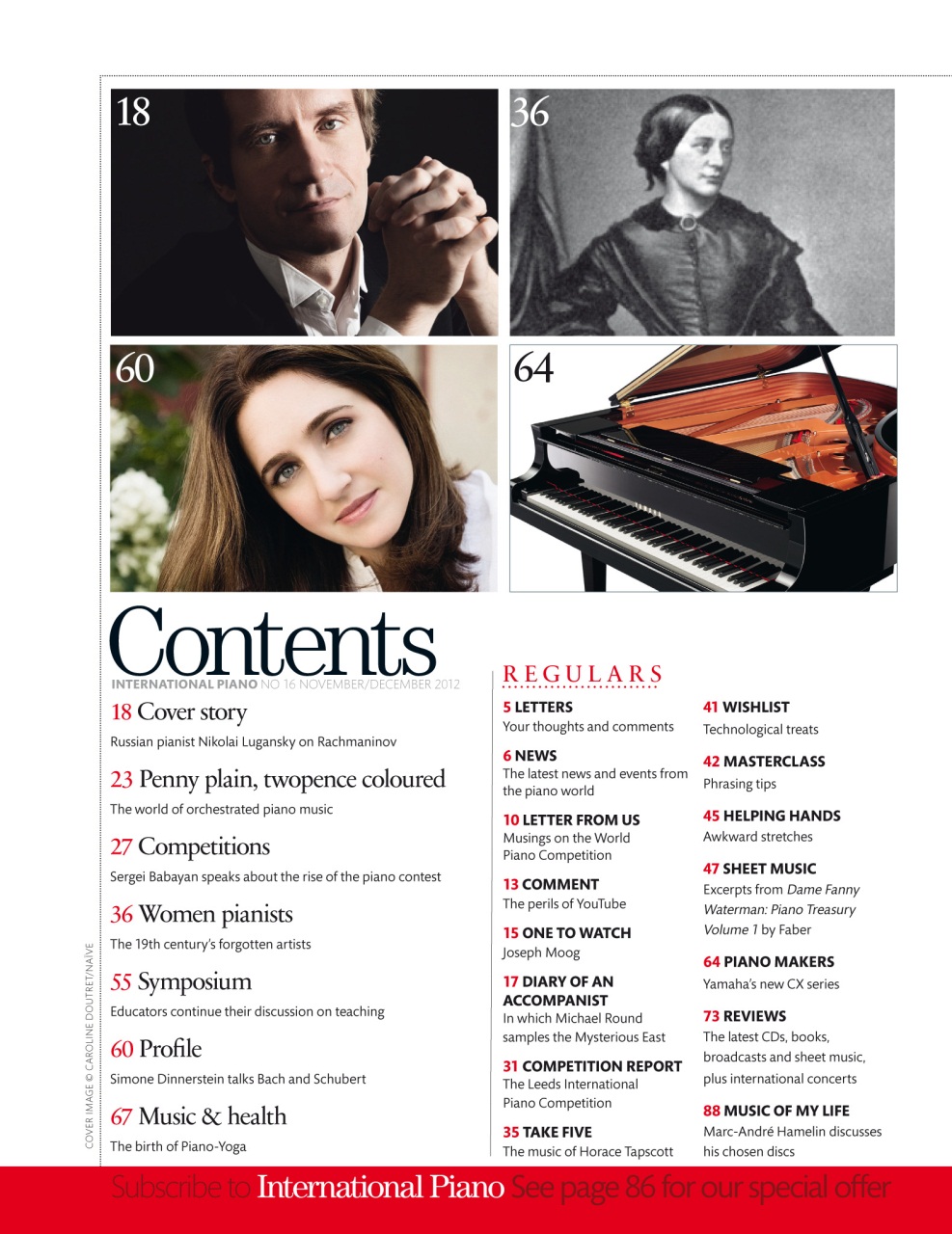 International Piano Preview Pages