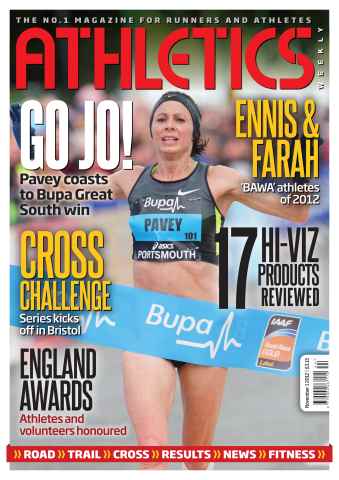 AW – Athletics Weekly Magazine issue AW November 1 2012