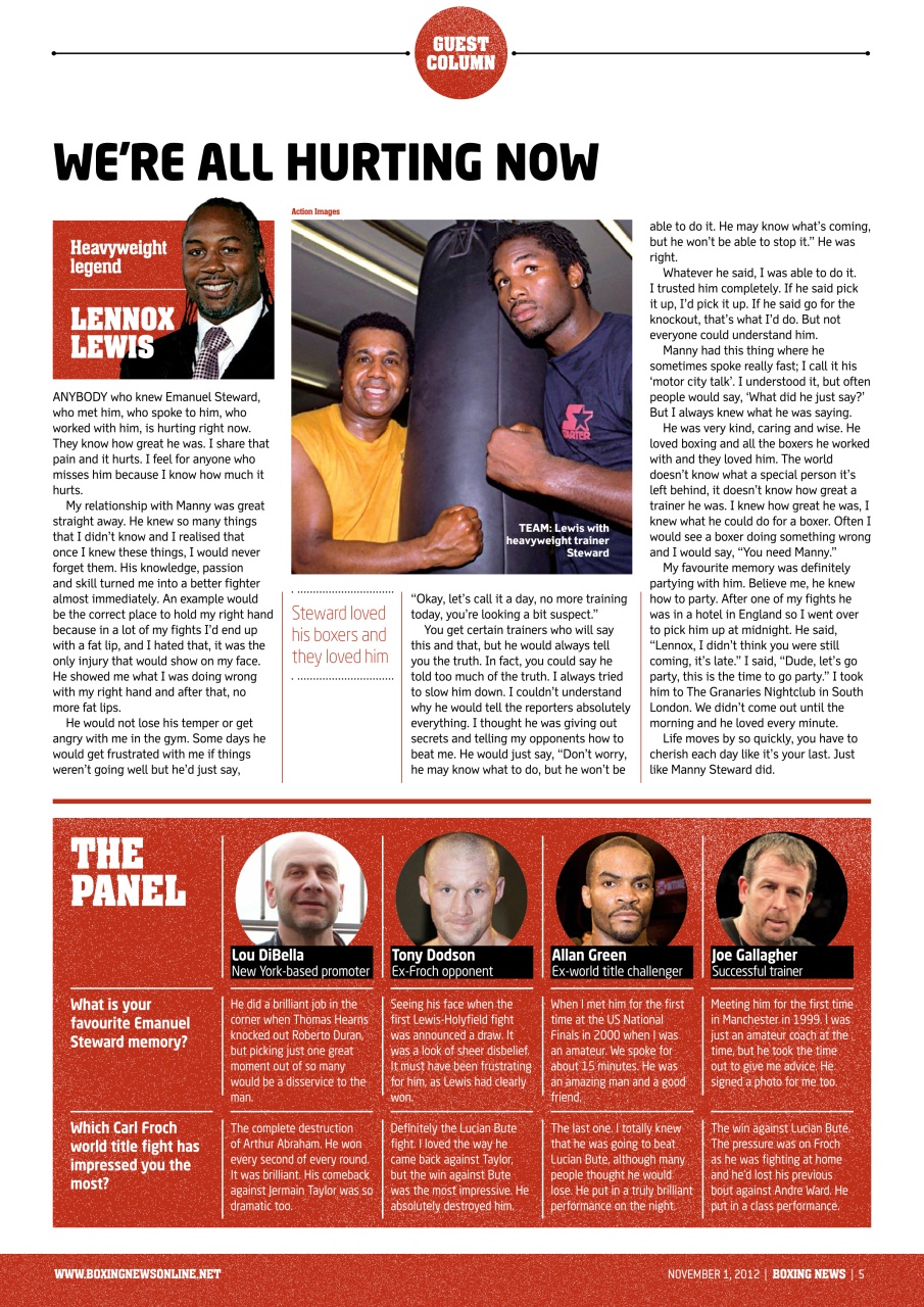 Boxing News Preview Pages