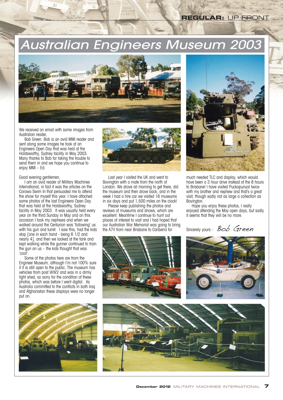 Military Machines International Preview Pages