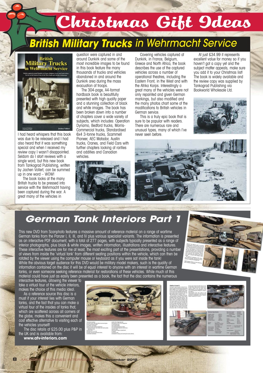 Military Machines International Preview Pages
