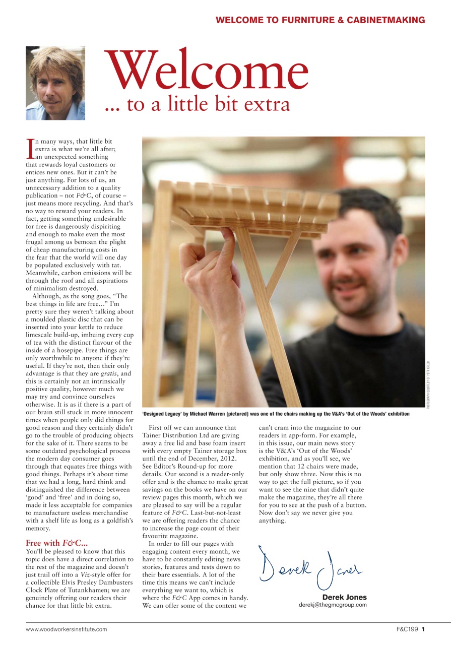 Furniture & Cabinetmaking Preview Pages