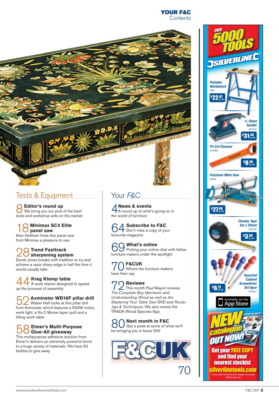 Furniture & Cabinetmaking Preview Pages