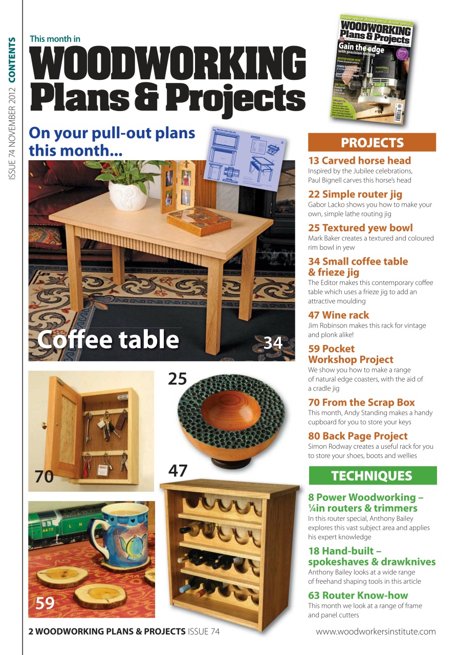 Woodworking Crafts Magazine Preview Pages