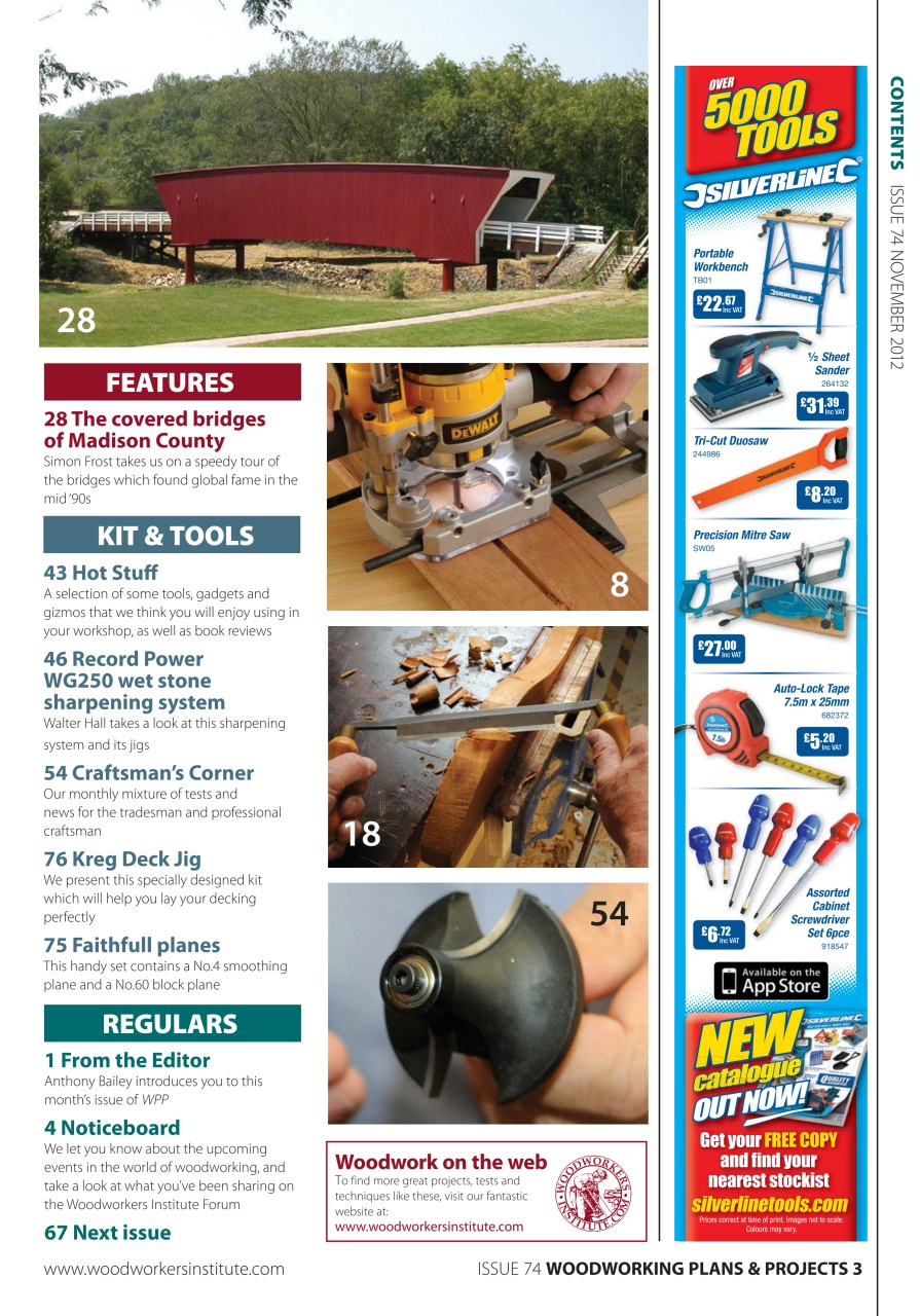 Woodworking Crafts Magazine Preview Pages