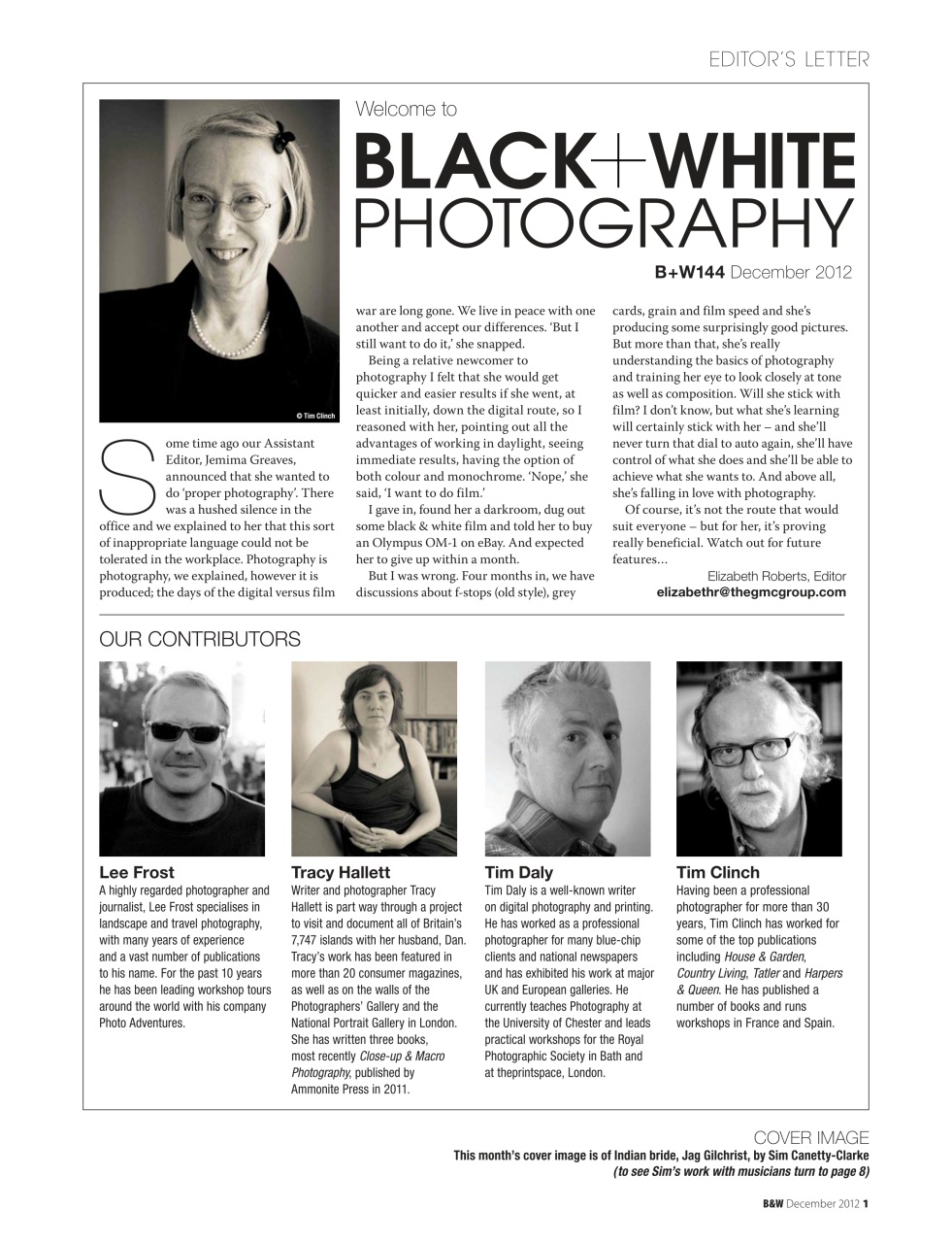 Black+White Photography Preview Pages