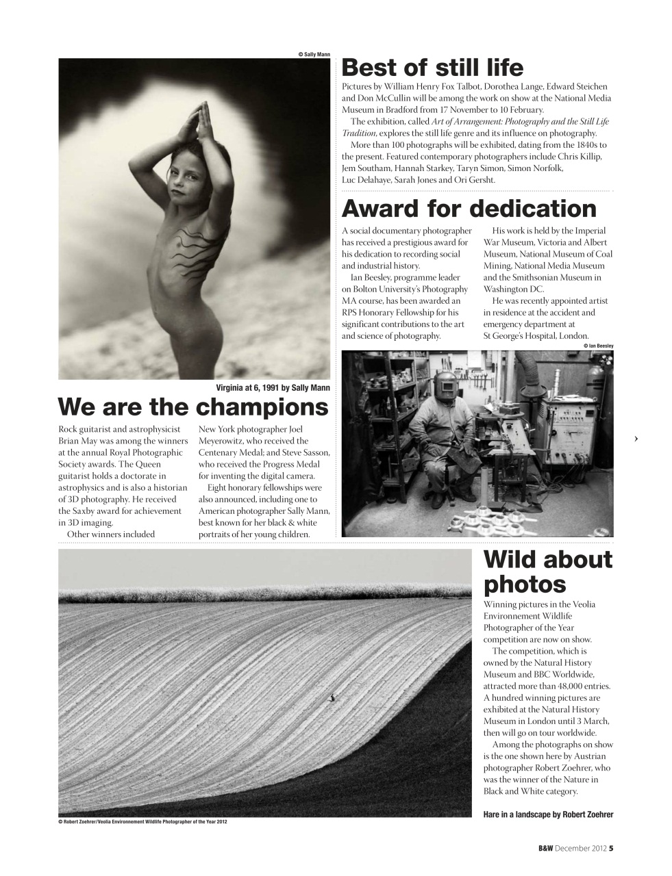 Black+White Photography Preview Pages