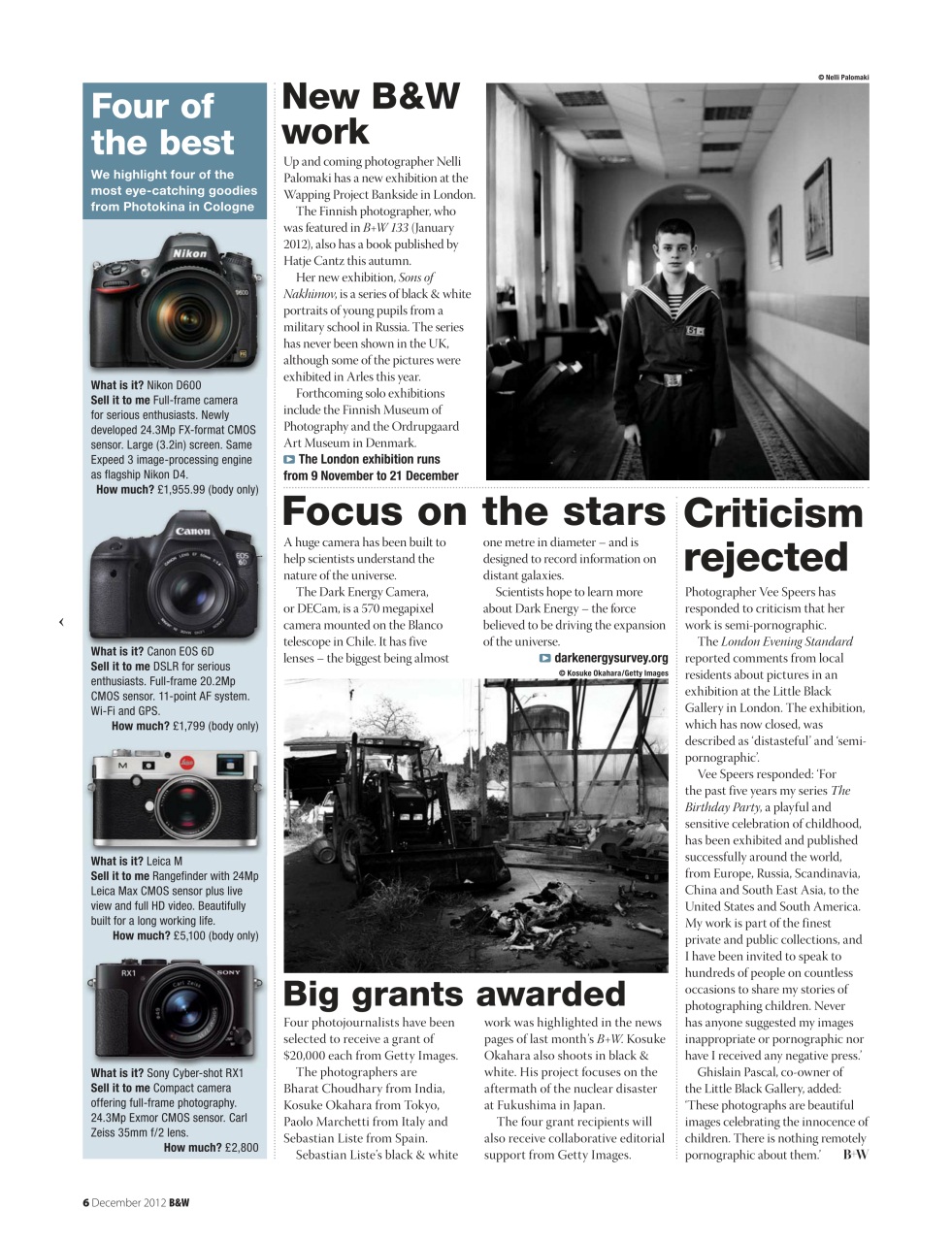 Black+White Photography Preview Pages