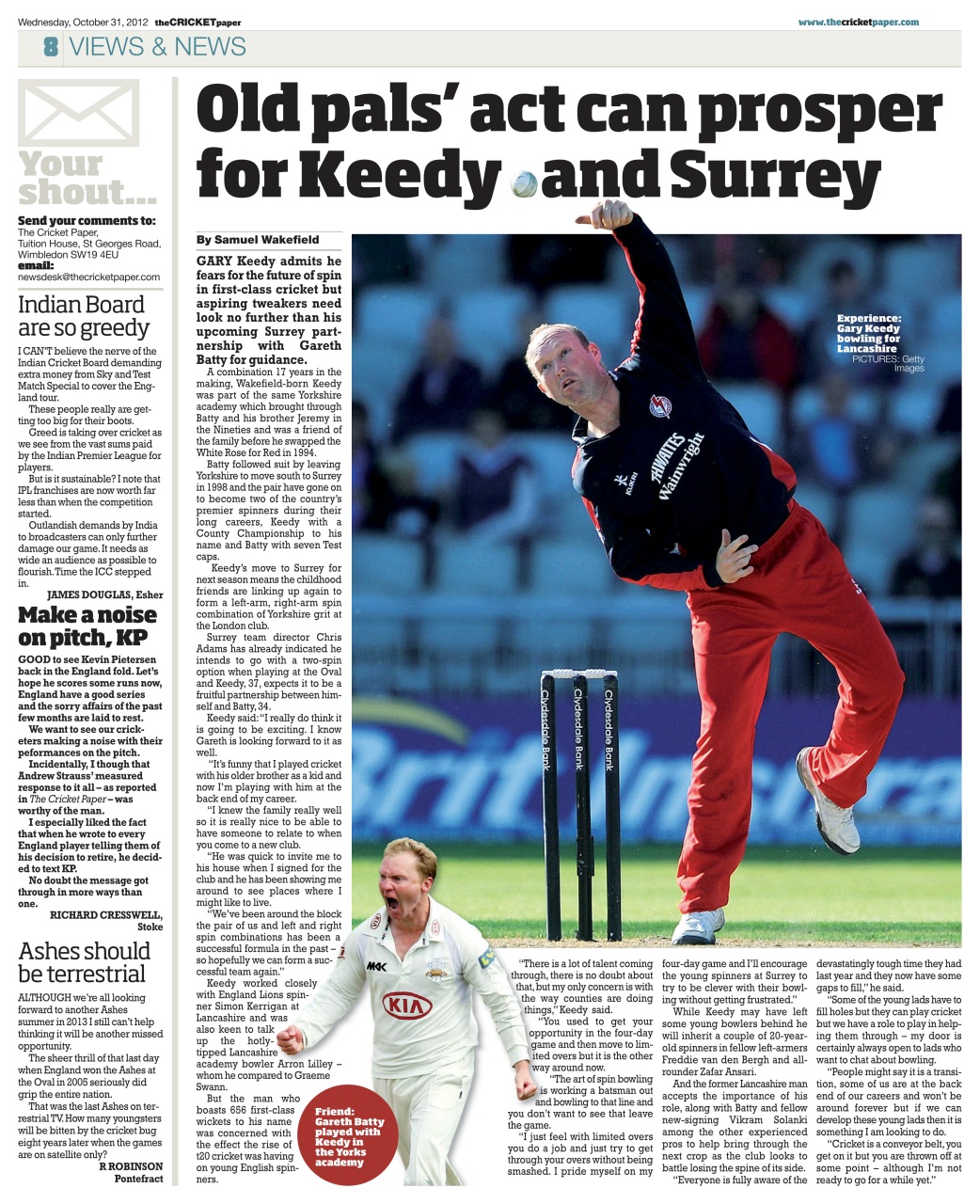 The Cricket Paper Preview Pages