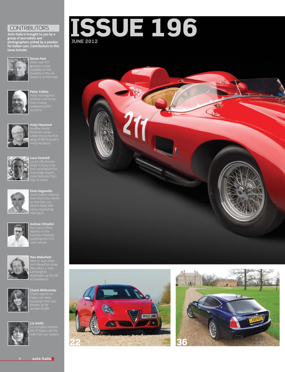 AutoItalia Magazine Preview Pages