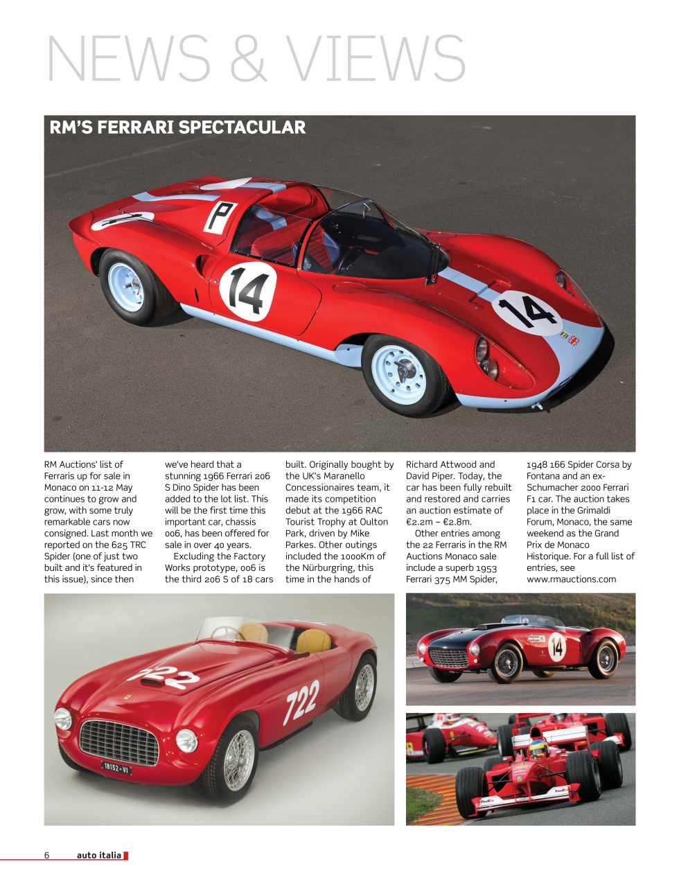 AutoItalia Magazine Preview Pages