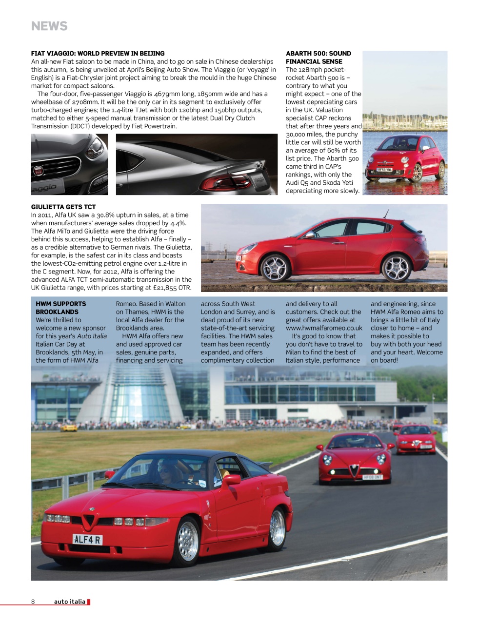 AutoItalia Magazine Preview Pages