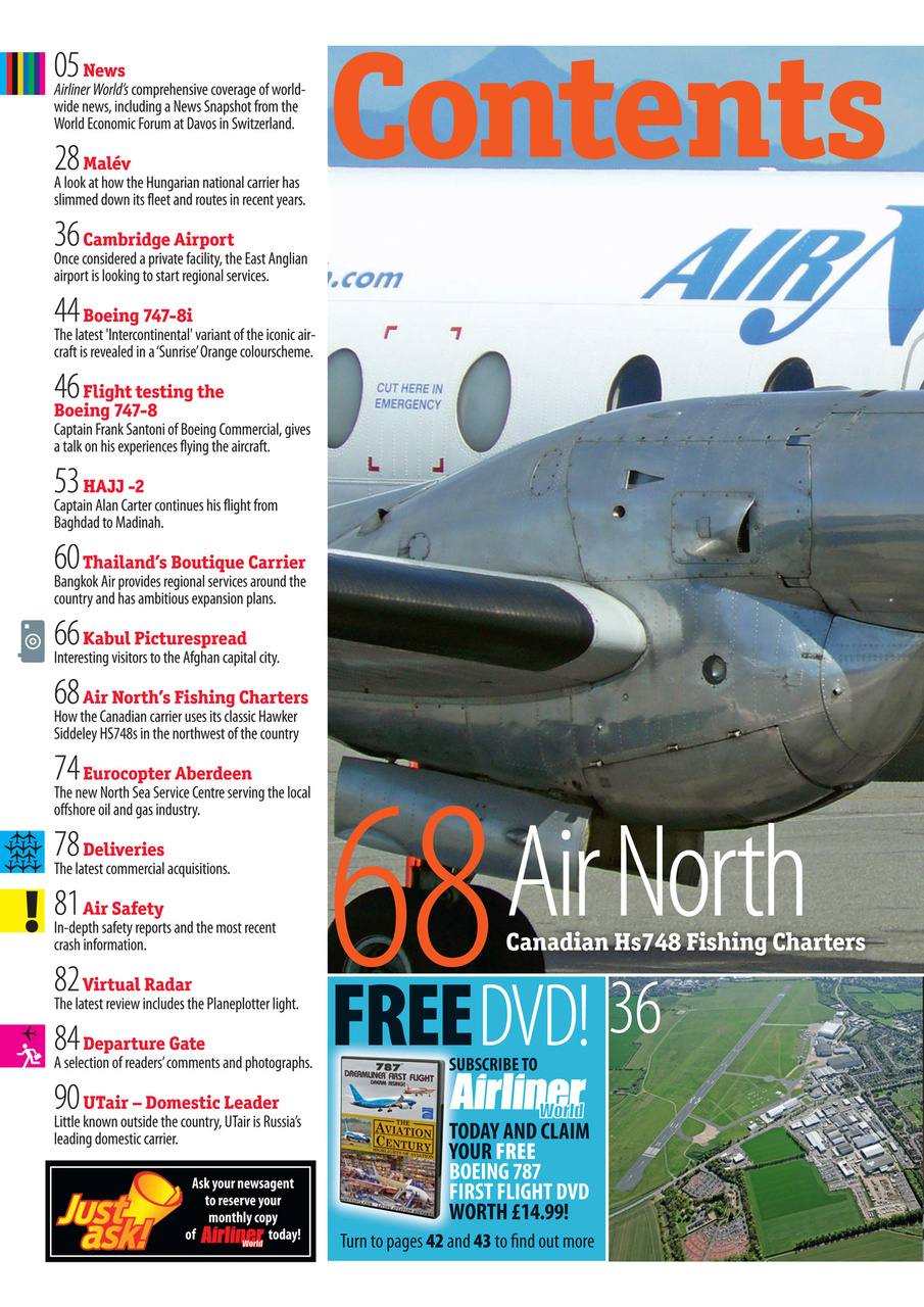 Airliner World Preview Pages
