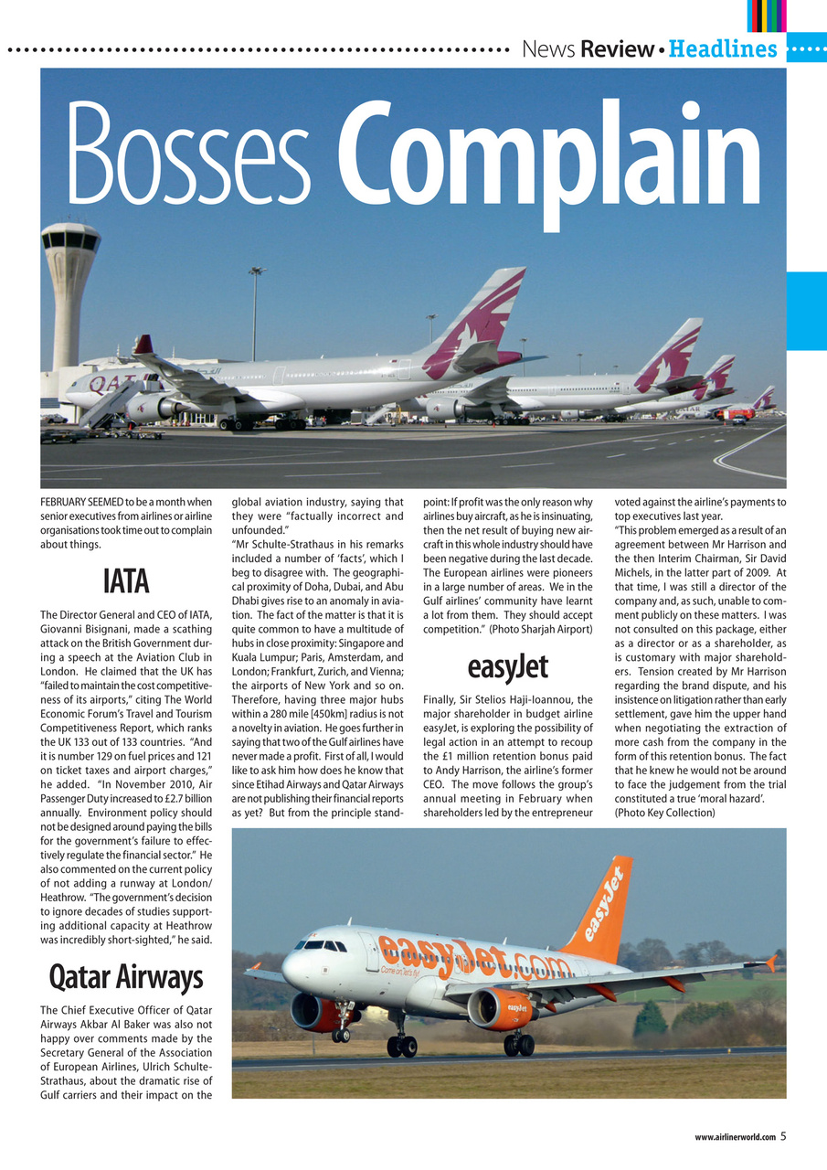 Airliner World Preview Pages