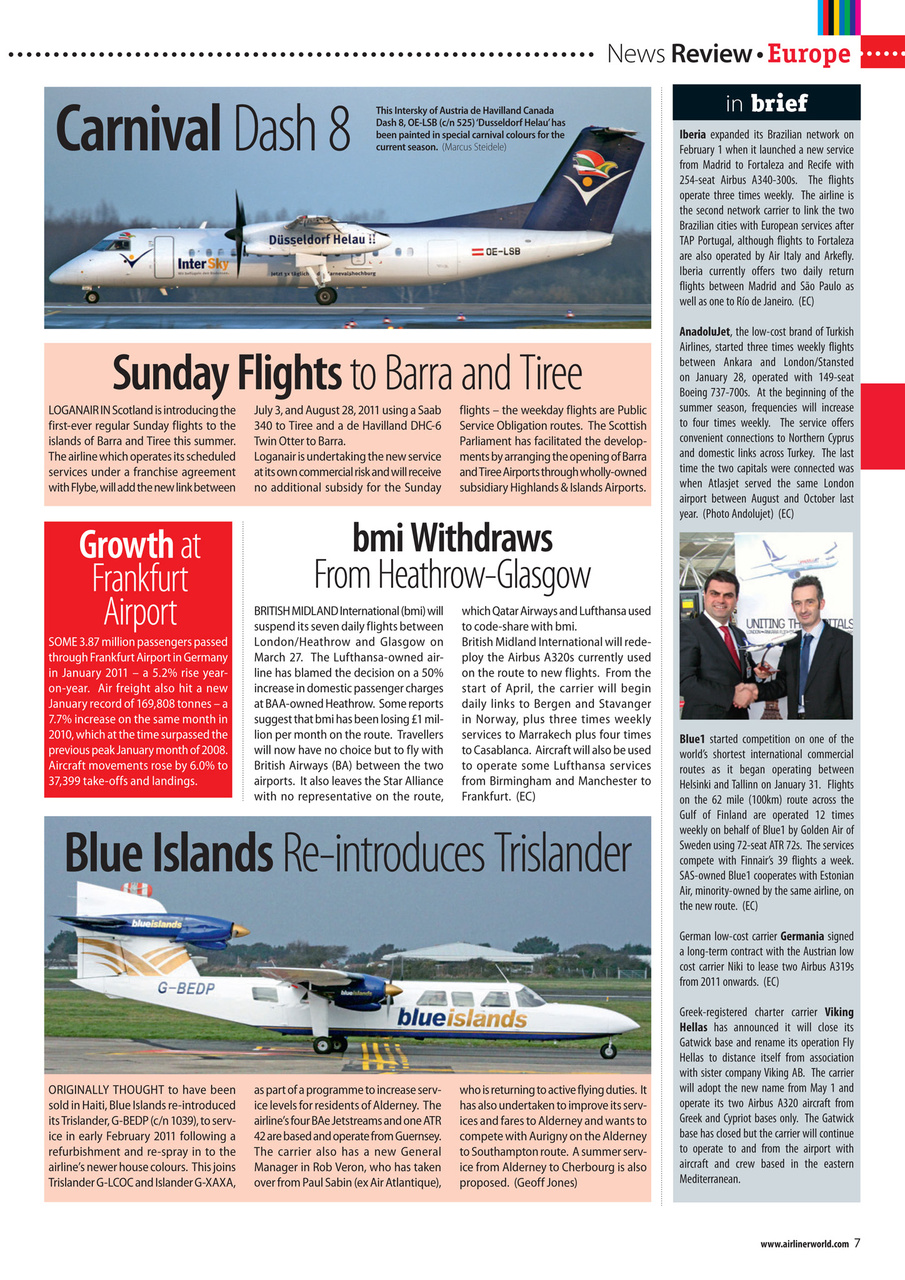 Airliner World Preview Pages