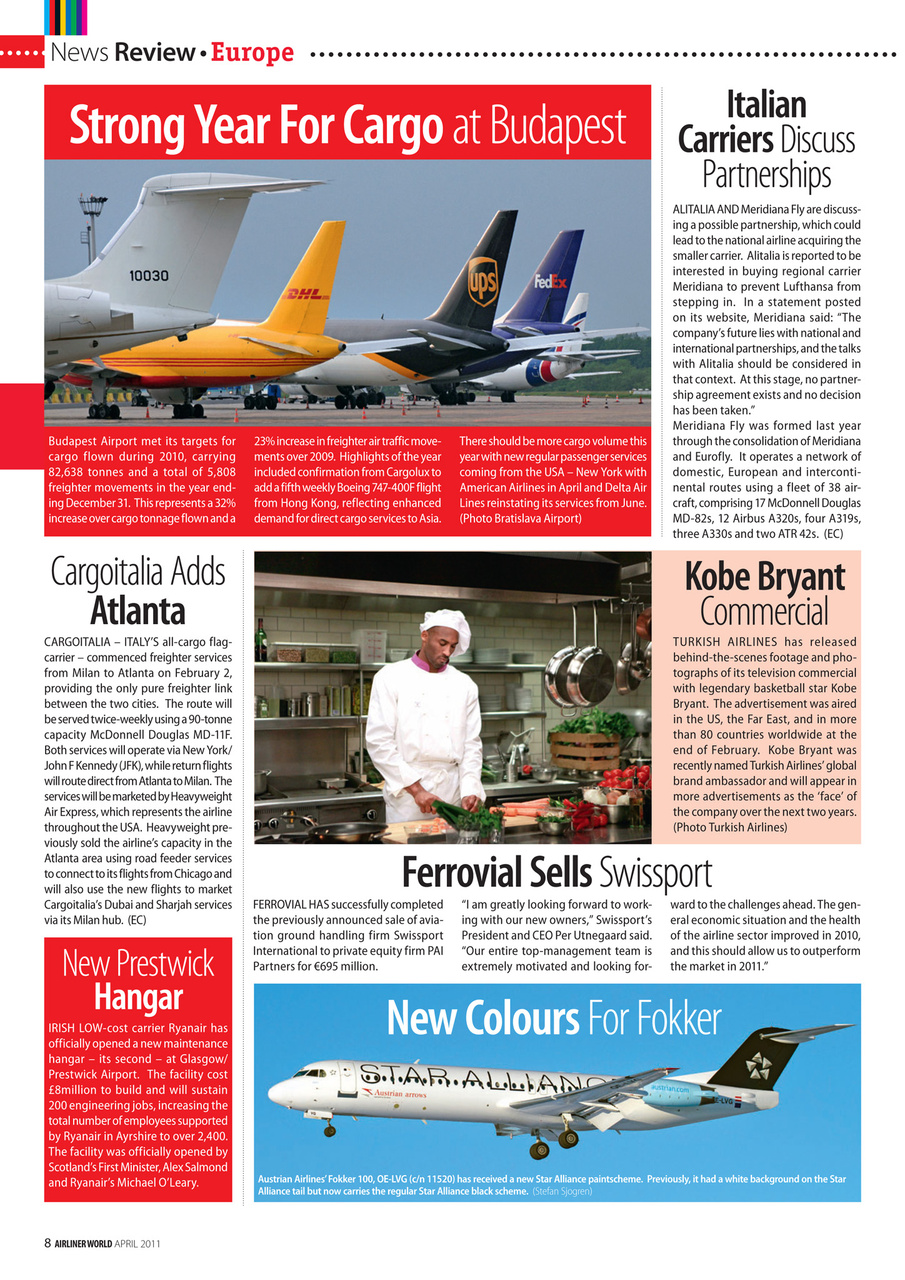 Airliner World Preview Pages