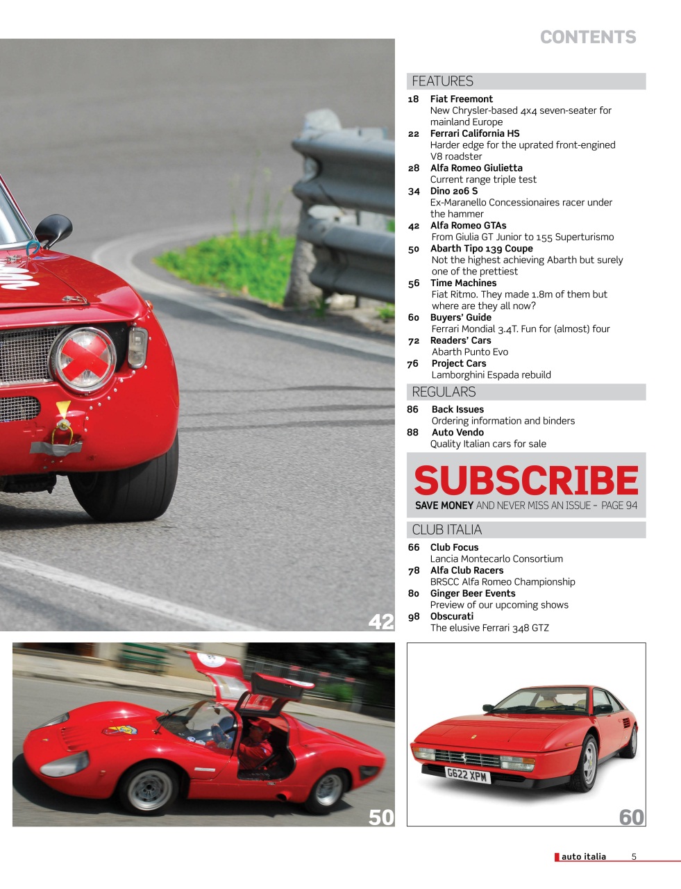 AutoItalia Magazine Preview Pages