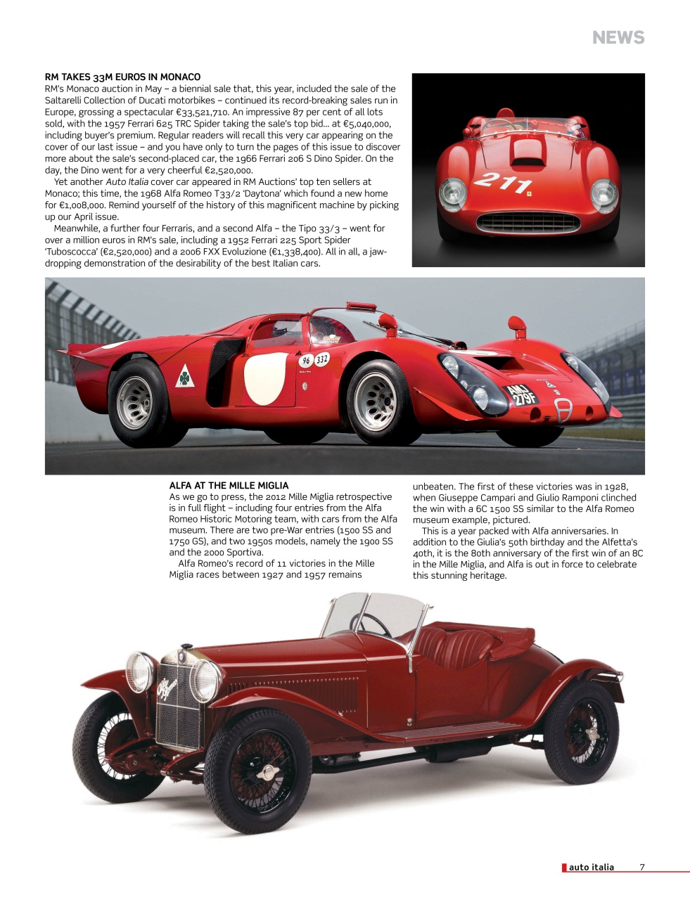 AutoItalia Magazine Preview Pages