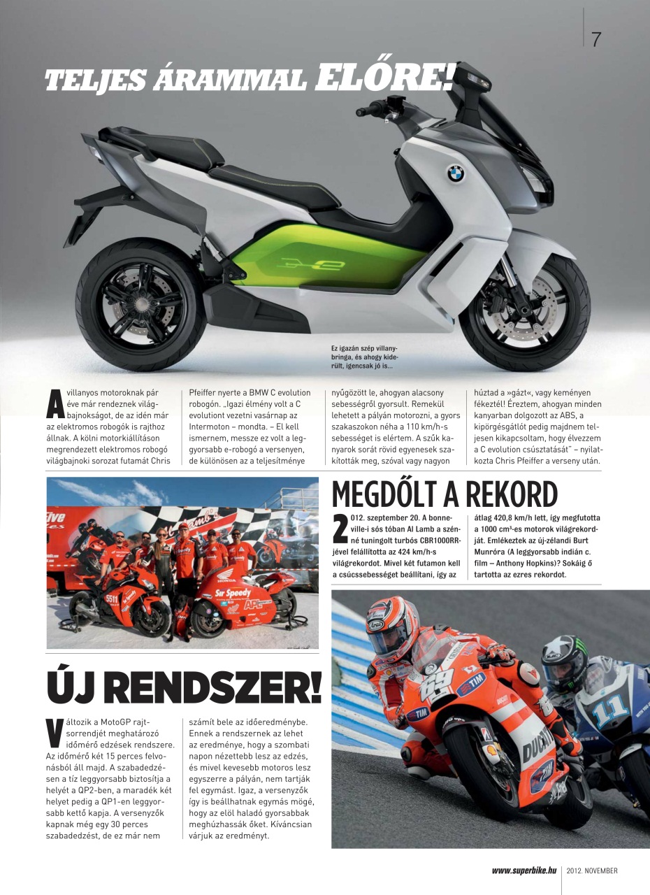 SuperBike Hungary Preview Pages