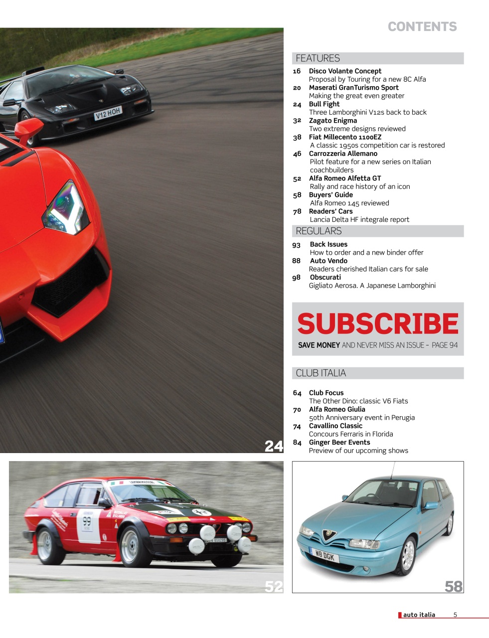 AutoItalia Magazine Preview Pages