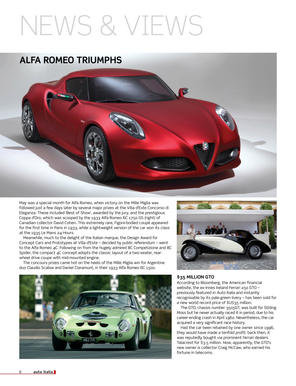 AutoItalia Magazine Preview Pages