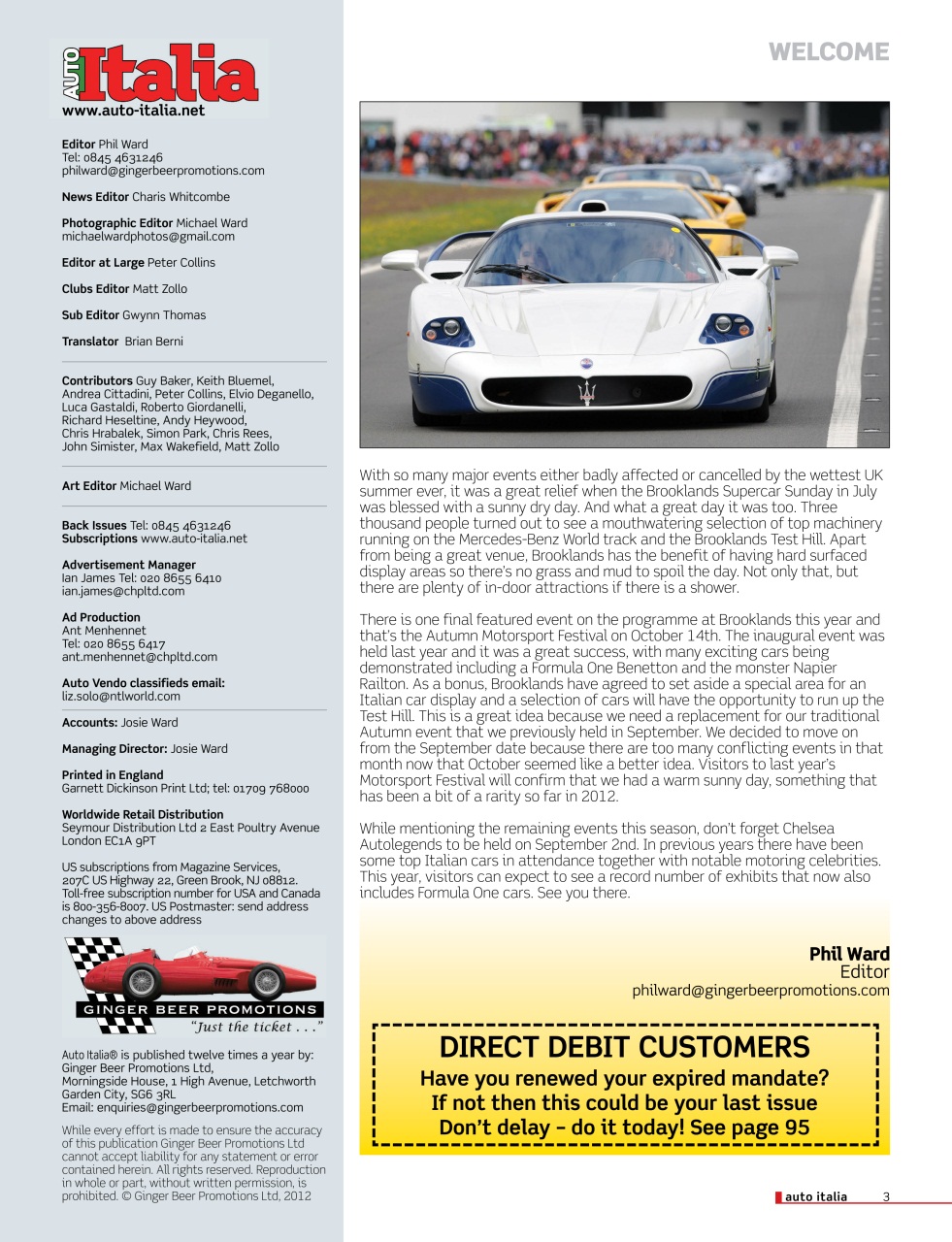 AutoItalia Magazine Preview Pages