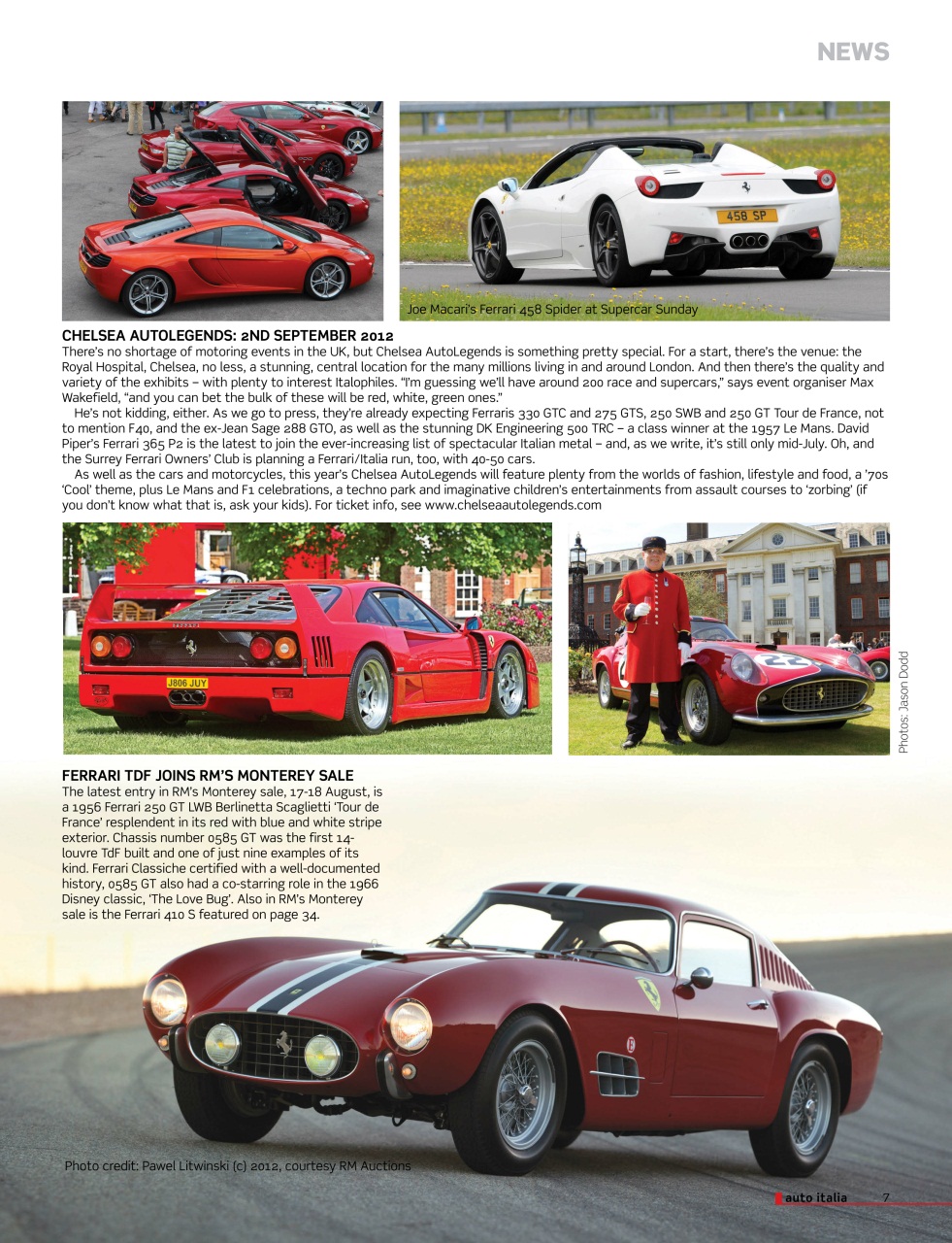 AutoItalia Magazine Preview Pages
