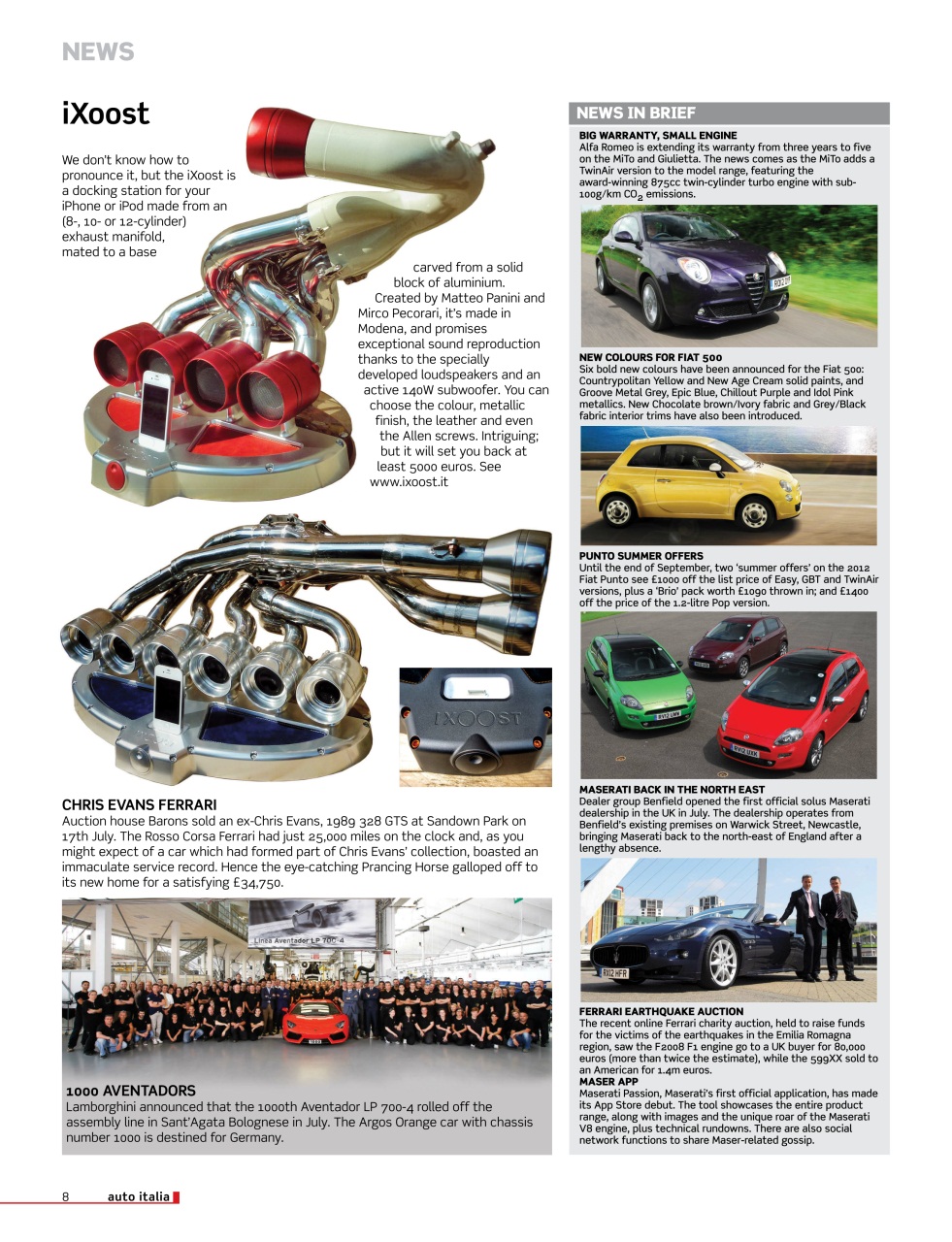 AutoItalia Magazine Preview Pages