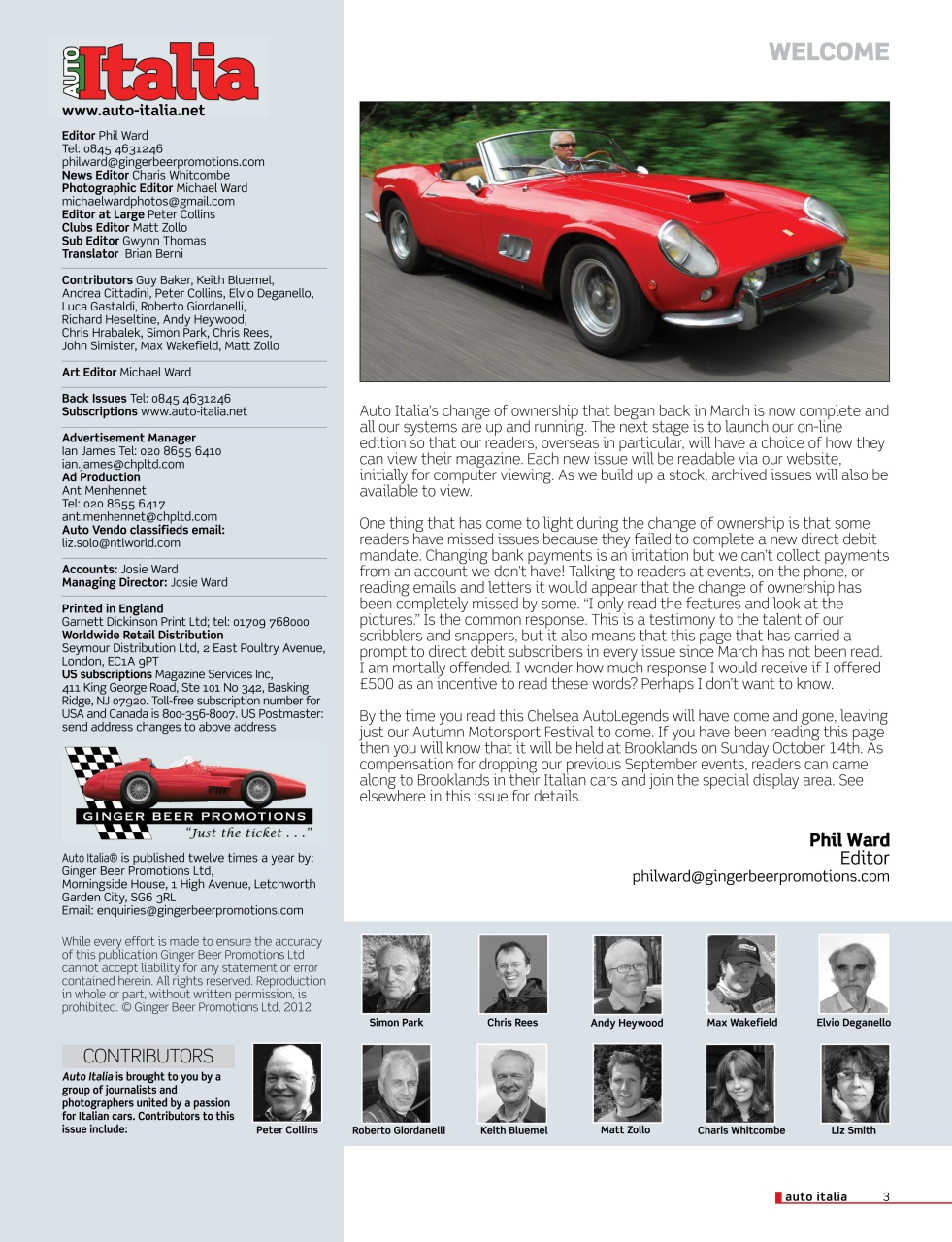 AutoItalia Magazine Preview Pages
