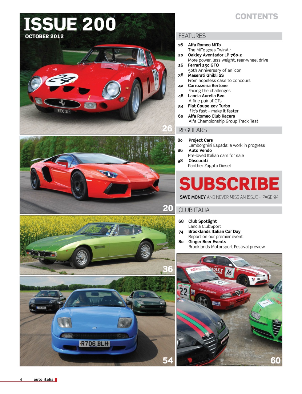 AutoItalia Magazine Preview Pages