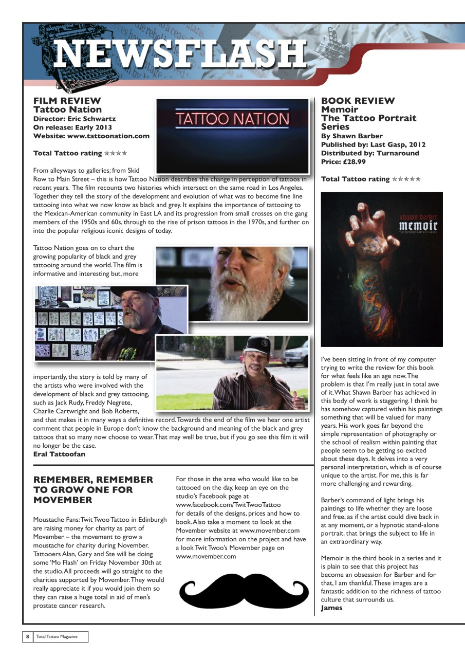 Total Tattoo Preview Pages