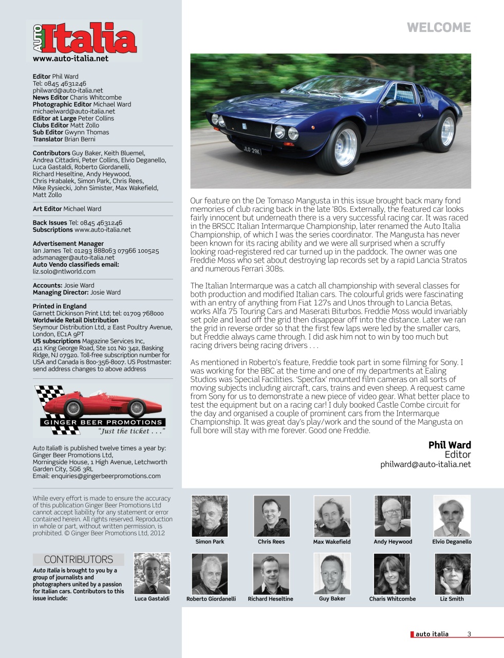 AutoItalia Magazine Preview Pages