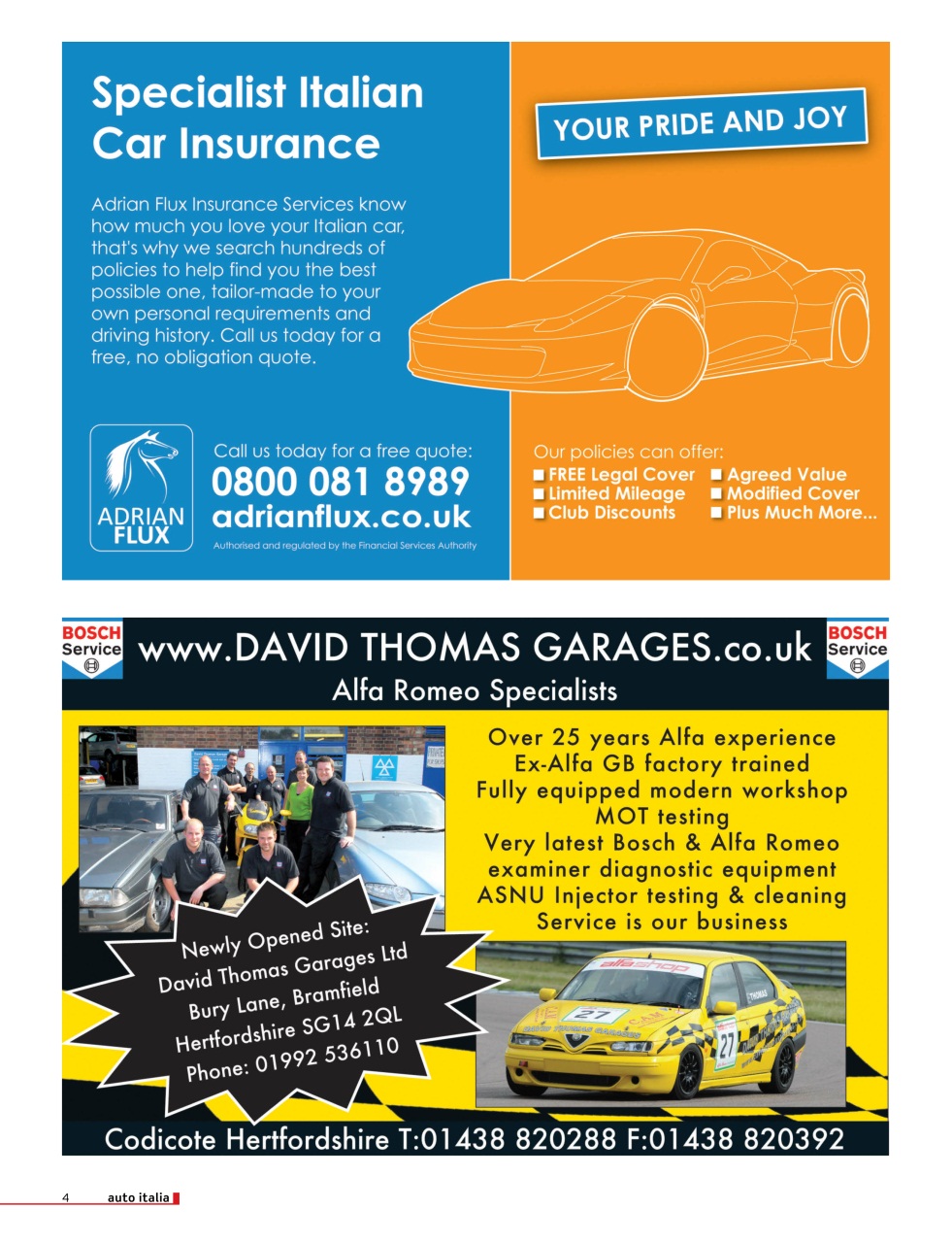 AutoItalia Magazine Preview Pages