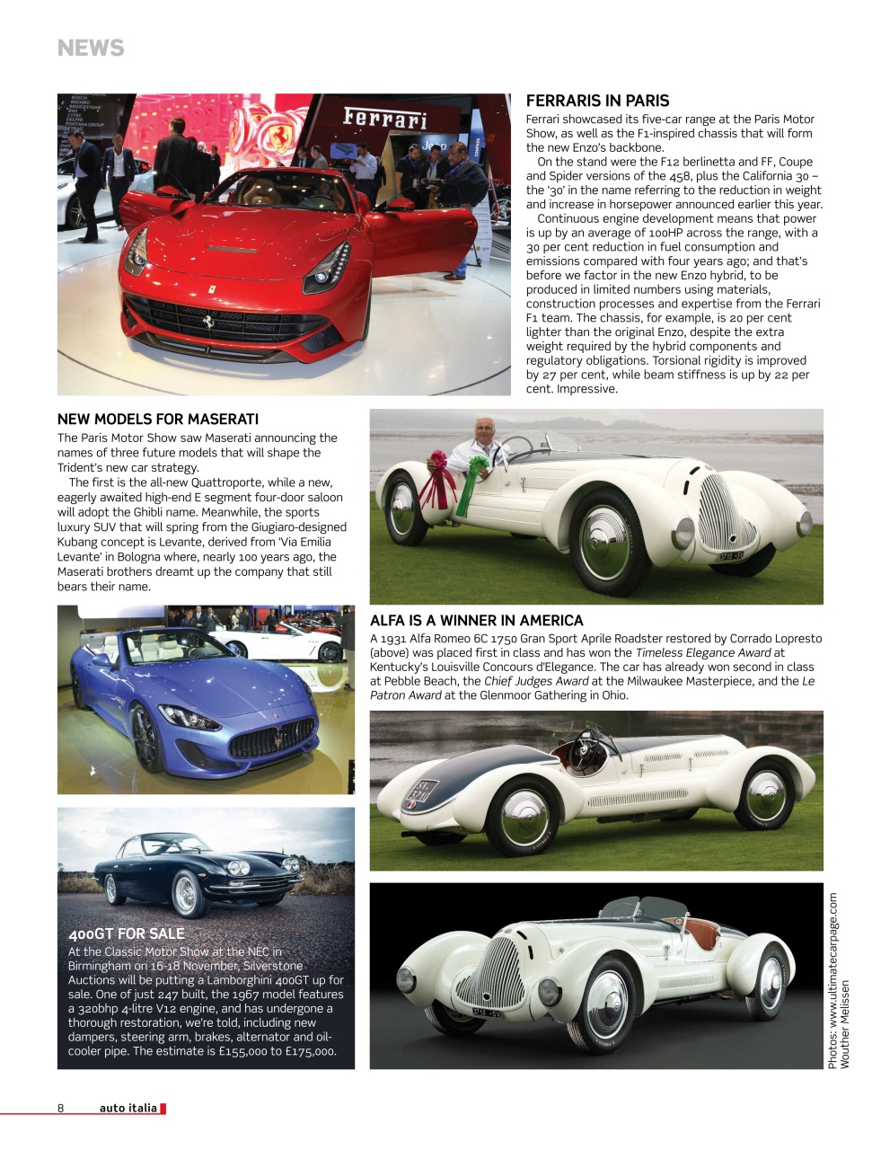 AutoItalia Magazine Preview Pages