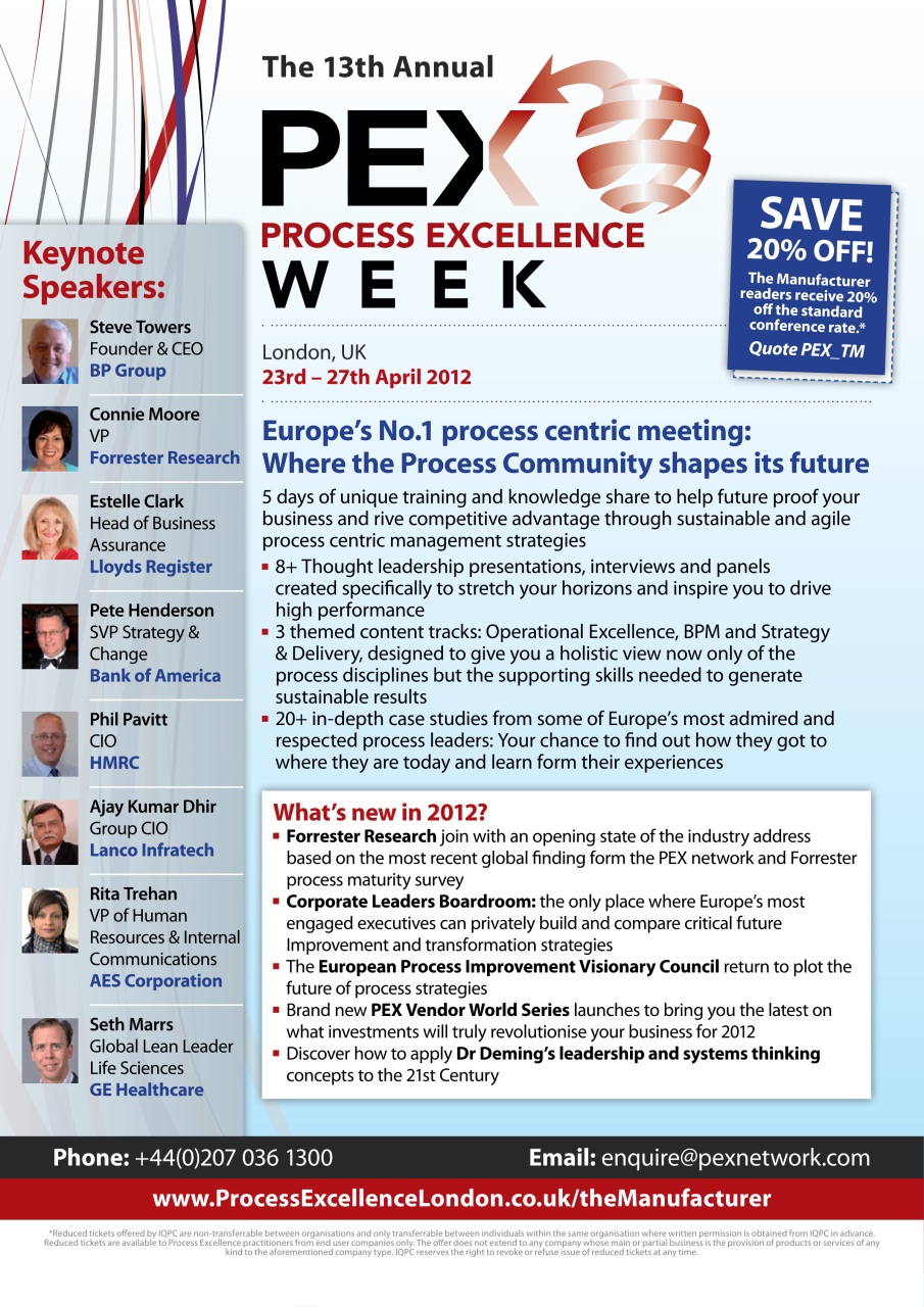 The Manufacturer Preview Pages