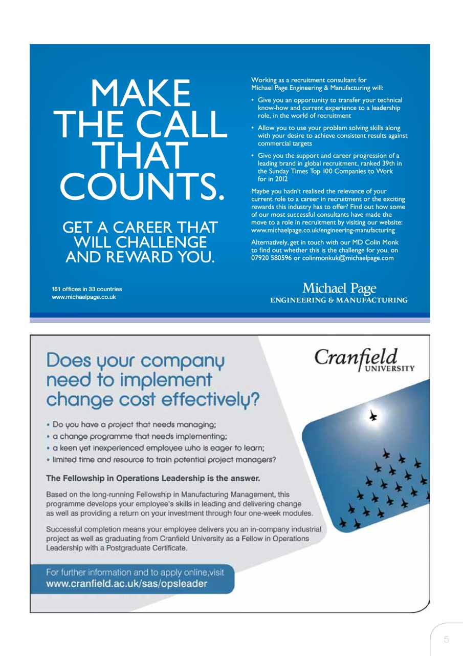 The Manufacturer Preview Pages