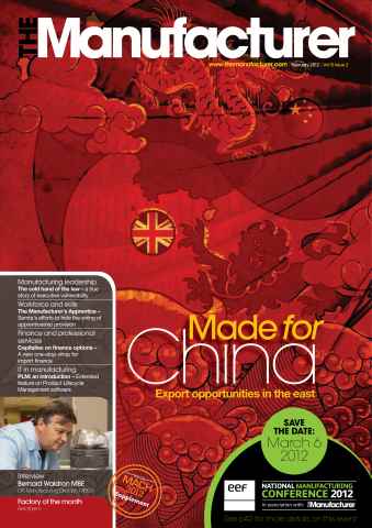 The Manufacturer issue The Manufacturer - February 2012