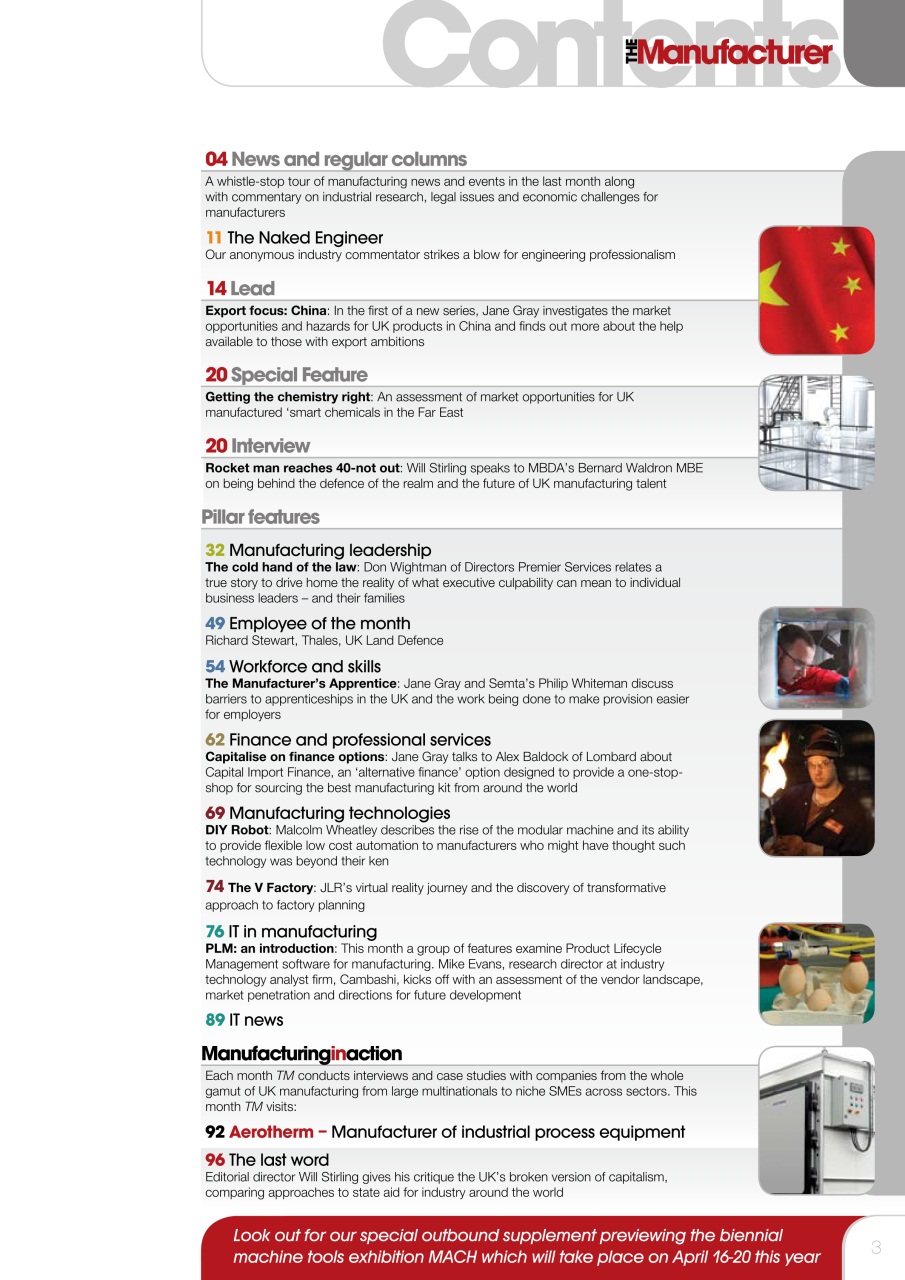 The Manufacturer Preview Pages