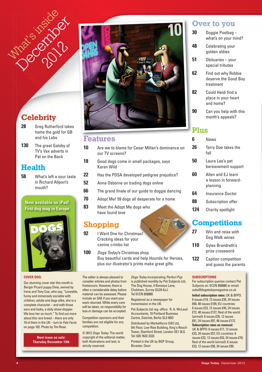 Dogs Today Magazine Preview Pages